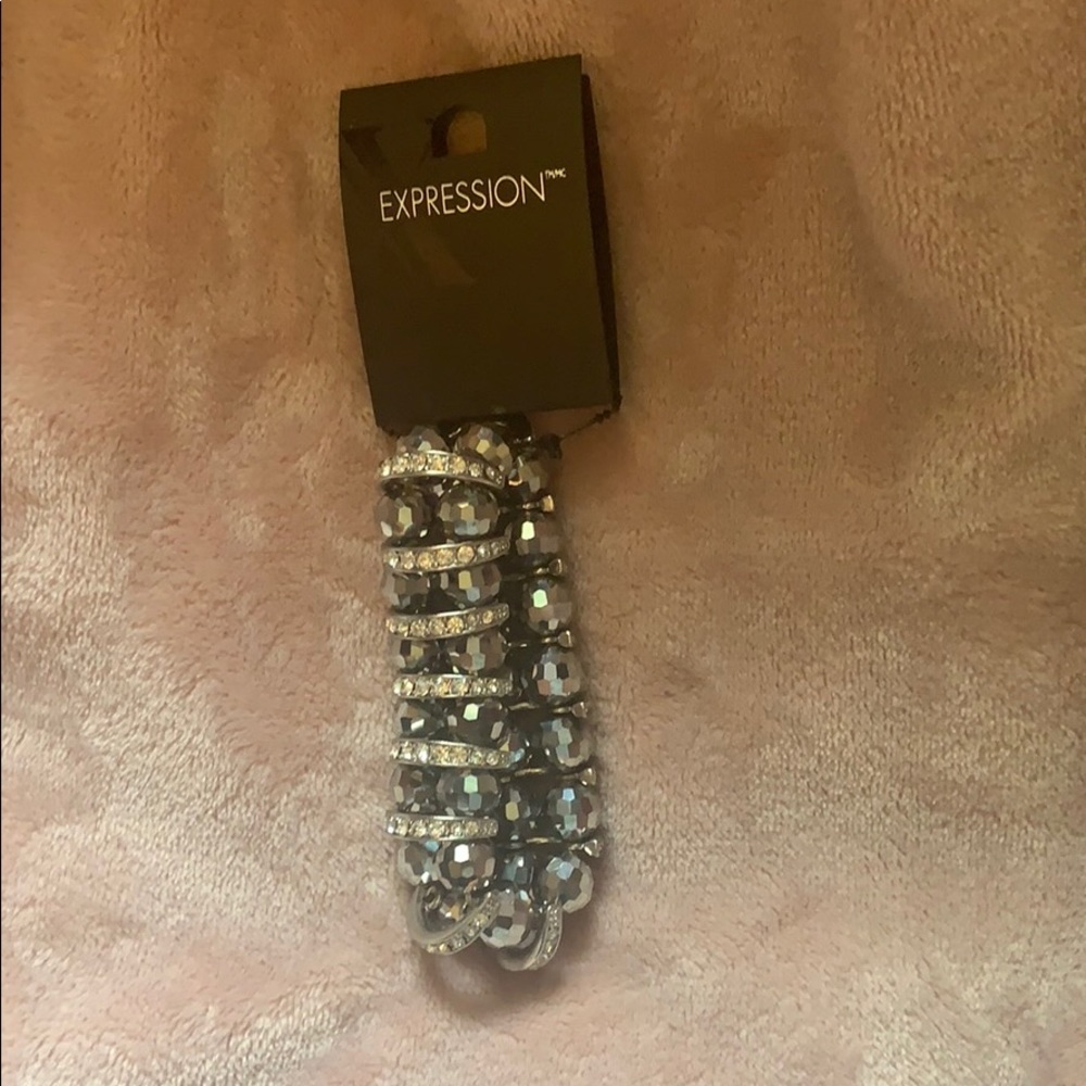 Fashion bracelet (Beaded Silver)